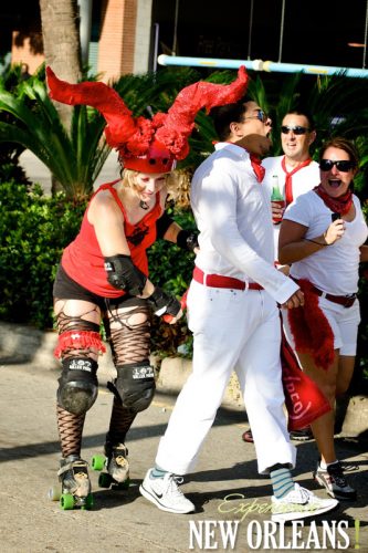 Running of the Bulls in New Orleans