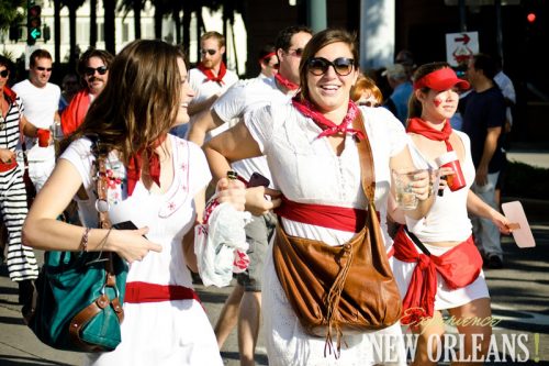 Running of the Bulls in New Orleans