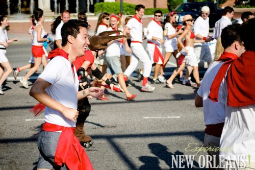 Running of the Bulls in New Orleans