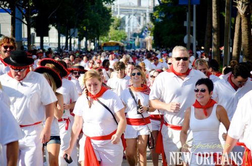 Running of the Bulls in New Orleans