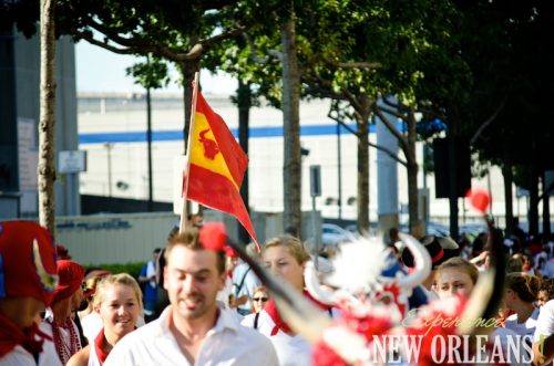 Running of the Bulls in New Orleans