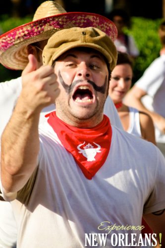 Running of the Bulls in New Orleans