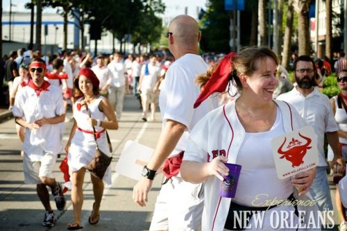 Running of the Bulls in New Orleans