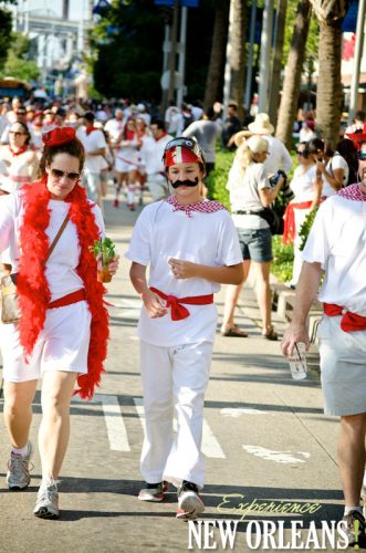 Running of the Bulls in New Orleans