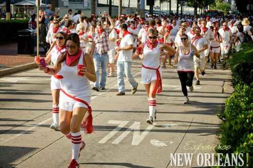 Running of the Bulls in New Orleans