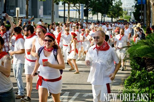 Running of the Bulls in New Orleans