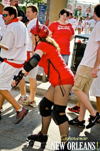 Running of the Bulls in New Orleans