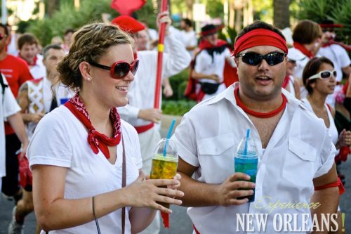 Running of the Bulls in New Orleans