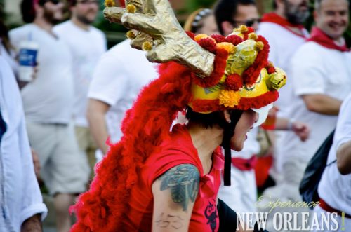 Running of the Bulls in New Orleans