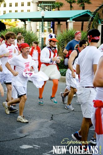 Running of the Bulls in New Orleans