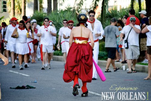 Running of the Bulls in New Orleans