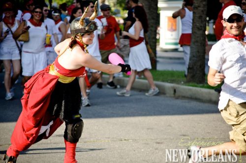 Running of the Bulls in New Orleans