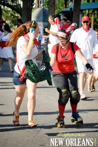 Running of the Bulls in New Orleans