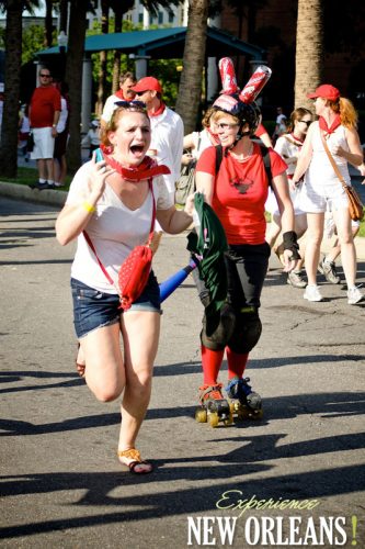 Running of the Bulls in New Orleans