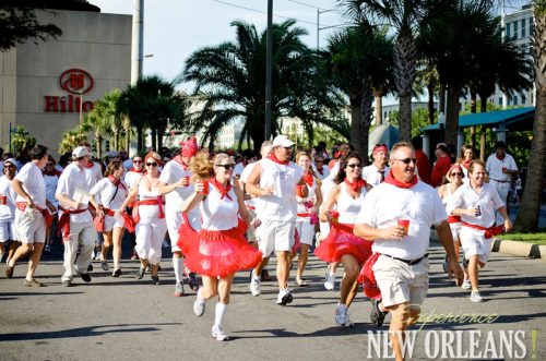 Running of the Bulls in New Orleans