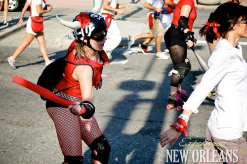 Running of the Bulls in New Orleans