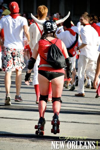 Running of the Bulls in New Orleans