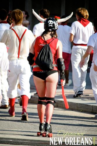 Running of the Bulls in New Orleans