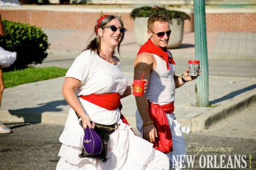 Running of the Bulls in New Orleans