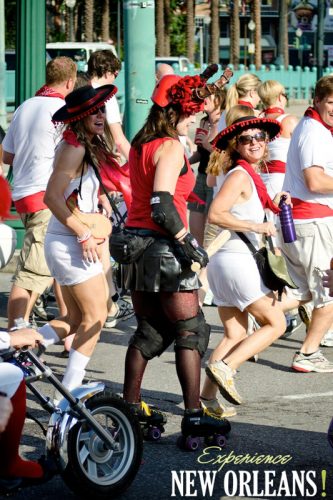 Running of the Bulls in New Orleans