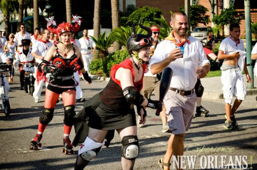 Running of the Bulls in New Orleans