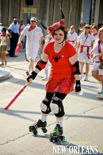 Running of the Bulls in New Orleans