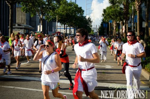 Running of the Bulls in New Orleans