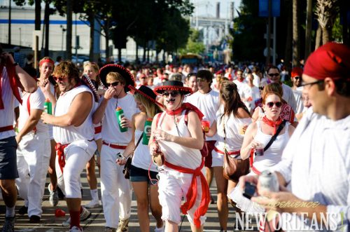 Running of the Bulls in New Orleans