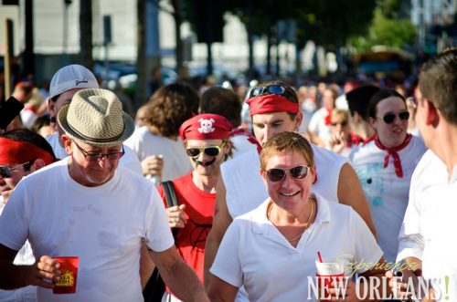 Running of the Bulls in New Orleans