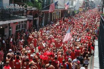 red dress run in new orleans