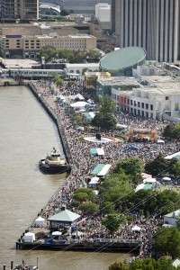 2011 French Quarter Festival Attendance