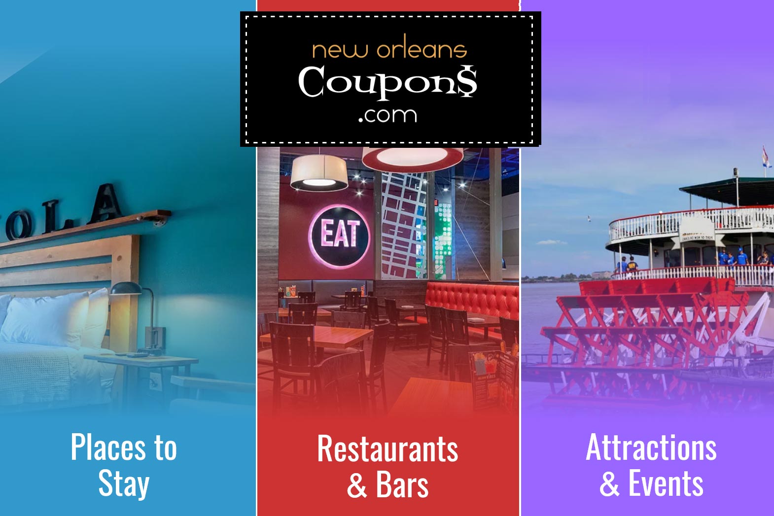 Visit New Orleans Coupons for the best deals and promotions!