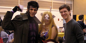 Gambit, Lady Captain America, and Michael