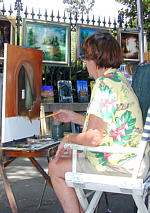 Jackson Square artist