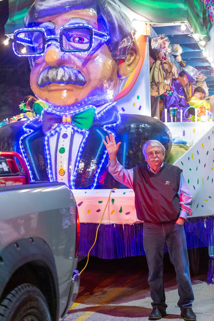 Poseidon float photo by Joe Trombatore