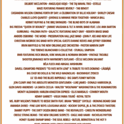 2015 Jazz Fest Lineup