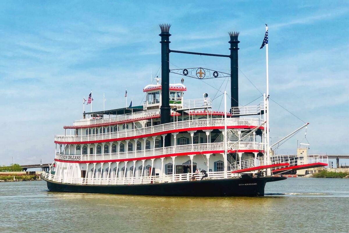 Riverboat 22CITY of NEW ORLEANS22 Christened 1