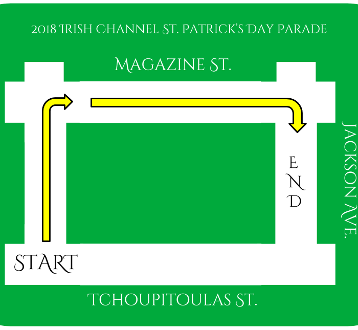 New Route for Irish Channel St. Patrick’s Day Parade