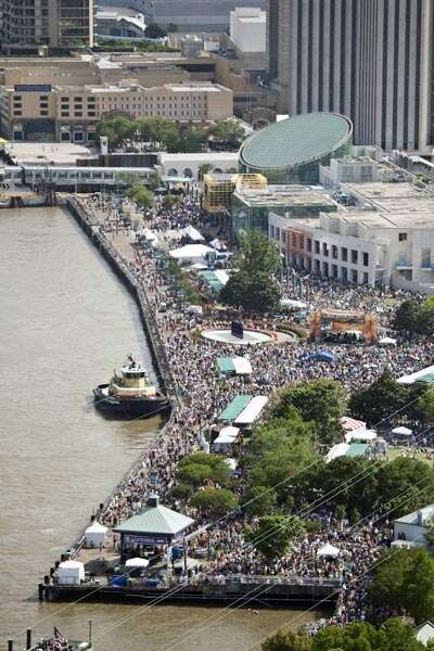 Record Numbers at the French Quarter Festival