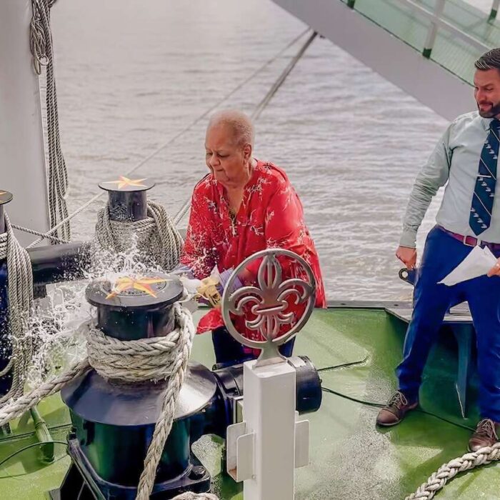Riverboat CITY of NEW ORLEANS Officially Christened