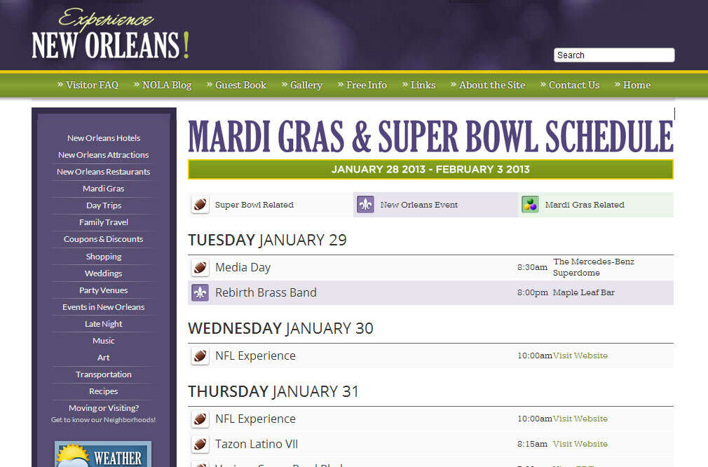 Super Gras Festivities