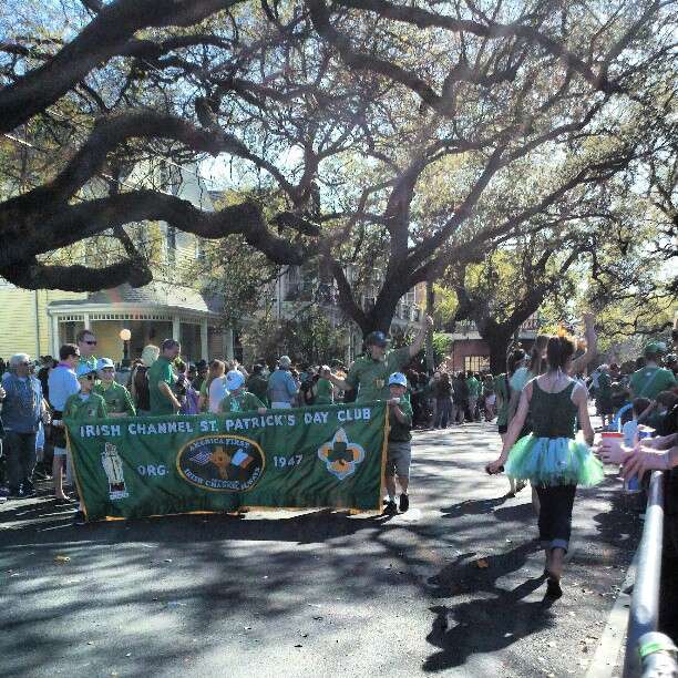 St patricks day irish channel